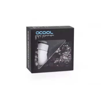 Montāžas komplekts Alphacool Eiszapfen leņķa adapters 45° rotējams G1/4