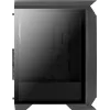 Aerocool GLADIATOR DUO ATX spēļu korpuss ar 3 x ARGB 12 cm ventilatoriem, Midi Tower, PC, melns, ATX, micro ATX, Mini-ITX, ABS, SPCC, spēlēm