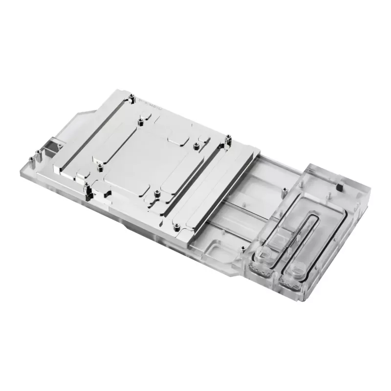 Ūdens bloks + Aizmugures plāksne Phanteks Glacier G40 Akrila Varš Melns Caurspīdīgs