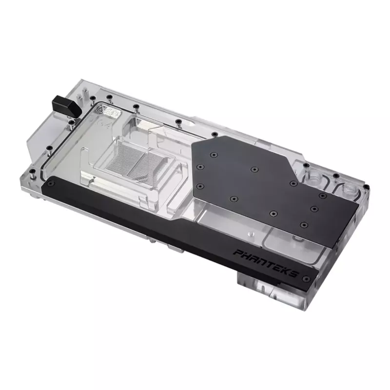 Ūdens bloks + Aizmugures plāksne Phanteks Glacier G40 Akrila Varš Melns Caurspīdīgs