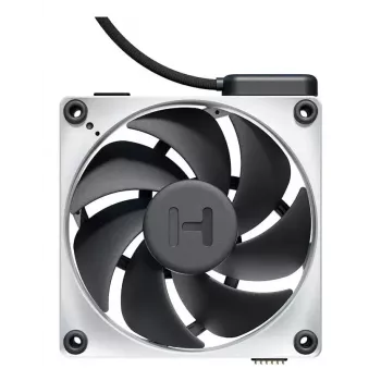 Ventilators HYTE THICC FP12 12 cm Melns Balts 3000 RPM