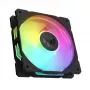 ASUS TUF Gaming TR120 ARGB Reverse ventilators, trīskāršs iepakojums — 3×120 mm, 2200 RPM, PWM, 2.75 mmH2O, 16 LEDs, melns