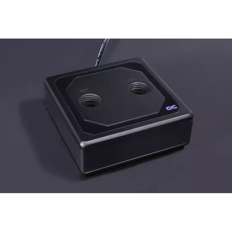 Ūdens bloks Alphacool 13082 misiņš varš melns 70 mm