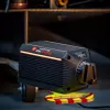 Riteņa bāze Asetek 40-020-0020003 — spēļu riteņa bāze, 400 W, PC, melna/balta, 132×293×133 mm
