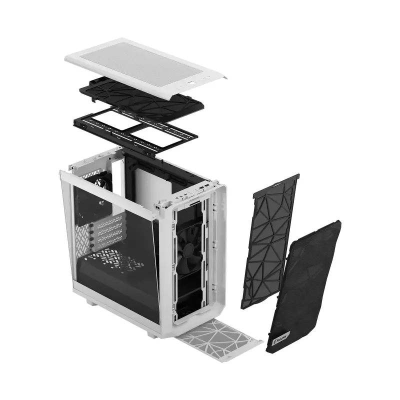 PC korpuss Fractal Design Meshify 2 Mini balta
