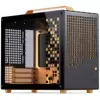 Datorkorpuss JONSPLUS MATX Handle Case Z20 - melns-oranžs