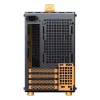 Datorkorpuss JONSPLUS MATX Handle Case Z20 - melns-oranžs