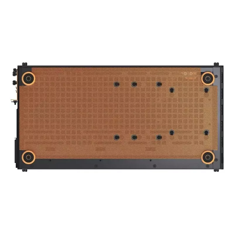 Datorkorpuss JONSPLUS MATX Handle Case Z20 - melns-oranžs