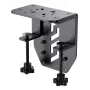 Moza Racing lidojuma bāzes galda skava, lidojuma bāzes galda skava, melna, tērauds, AB9 FFB Base, 145 mm, 102 mm