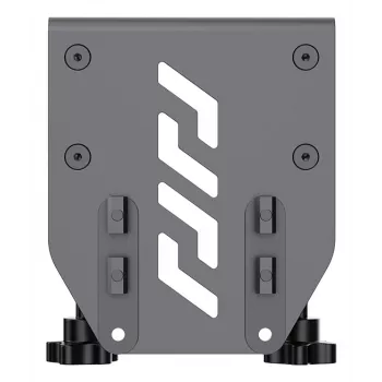 Moza Racing lidojuma bāzes galda skava, lidojuma bāzes galda skava, melna, tērauds, AB9 FFB Base, 145 mm, 102 mm