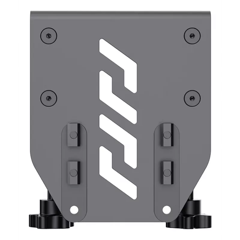 Moza Racing lidojuma bāzes galda skava, lidojuma bāzes galda skava, melna, tērauds, AB9 FFB Base, 145 mm, 102 mm
