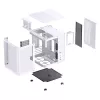PC Case Jonsbo TK-1 2.0 Mini Tower balta