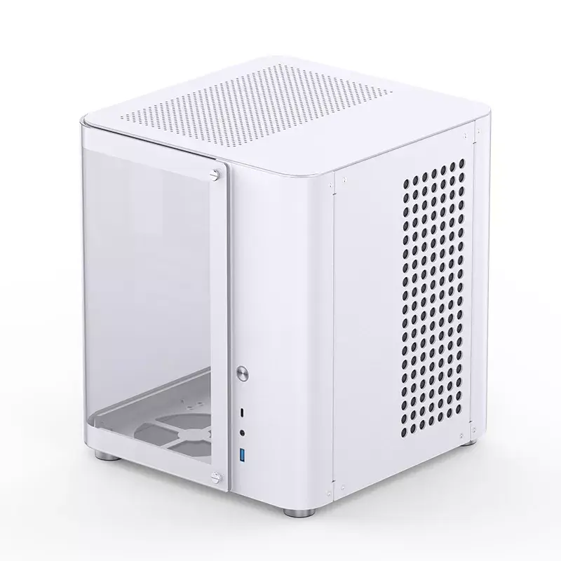 PC Case Jonsbo TK-1 2.0 Mini Tower balta