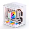 PC Case Jonsbo TK-1 2.0 Mini Tower balta