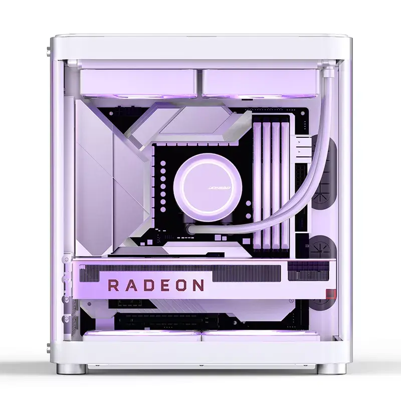 PC Case Jonsbo TK-1 2.0 Mini Tower balta