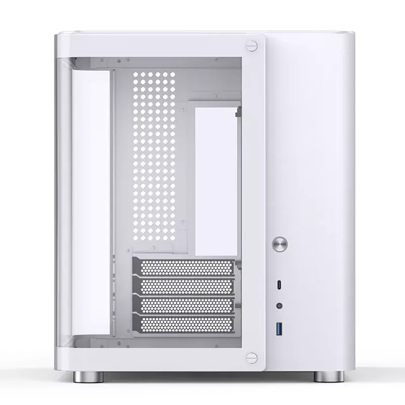 PC Case Jonsbo TK-1 2.0 Mini Tower balta