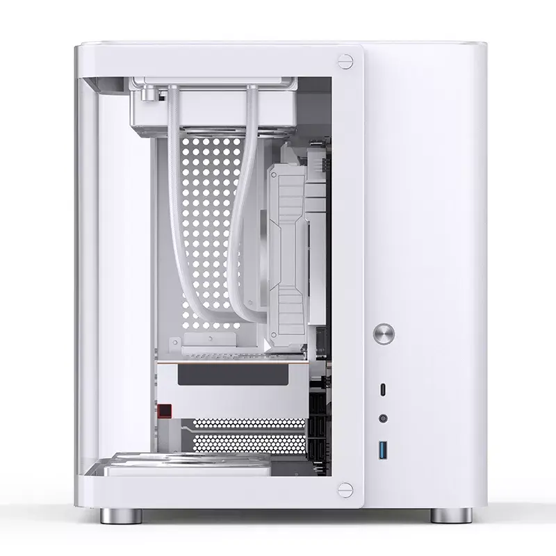PC Case Jonsbo TK-1 2.0 Mini Tower balta