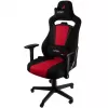 Polsterēts sēdeklis Nitro Concepts E250 Melns Red Height adjustable