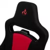 Polsterēts sēdeklis Nitro Concepts E250 Melns Red Height adjustable