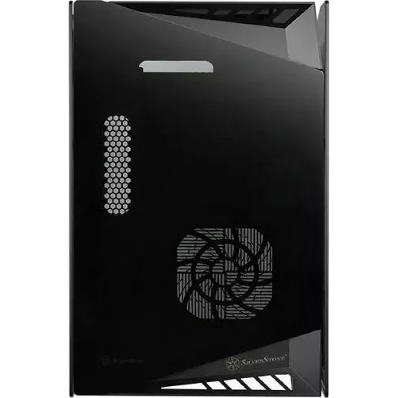 Datora korpuss SilverStone SST-LD03B-AF Mini-ITX Melns