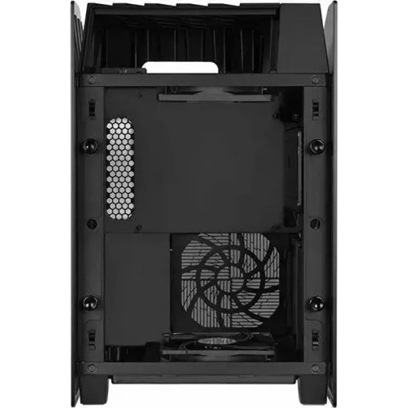 Datora korpuss SilverStone SST-LD03B-AF Mini-ITX Melns