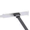 InLine PCI slota kronšteins, USB-C uz USB 3.2 priekšējā paneļa Key-A iekšējais, 0,3 m