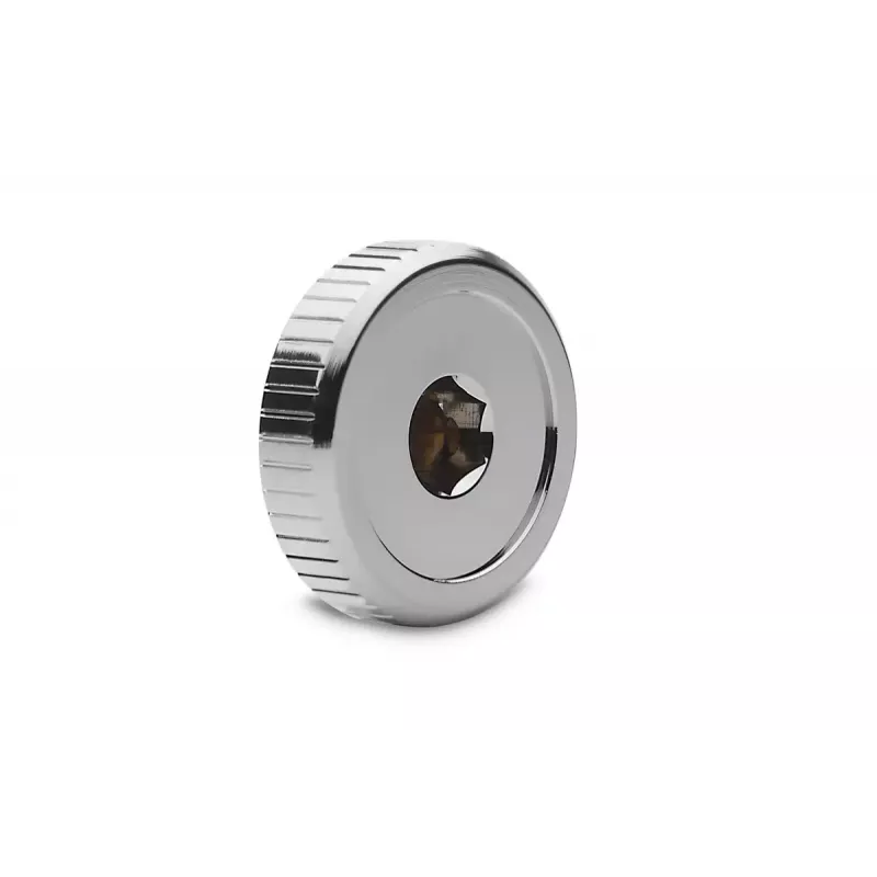 Spraudnis EKWB Quantum Torque Plug — Niķelis nerūsējošais tērauds, Ø 2.3 cm