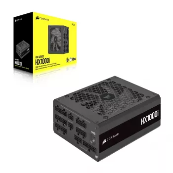 CORSAIR barošanas bloks - 1000 W - HX1000i - Pilnībā modulārs īpaši kluss Platinum ATX PC (ES)