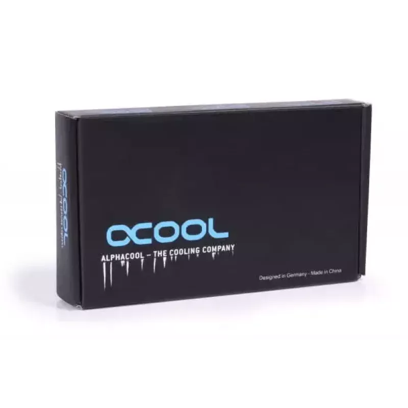 Alphacool 26158 datora dzesēšanas sistēma, melna, platums 38 mm, dziļums 120 mm, augstums 18 mm