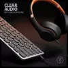 Axagon HMC-KB-US, USB 5Gbps centrmezgls ar tastatūru, HDMI 4K/60Hz, 3x USB-A, SD/mSD, audio, PD 100, ASV izkārtojums