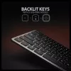 Axagon HMC-KB-US, USB 5Gbps centrmezgls ar tastatūru, HDMI 4K/60Hz, 3x USB-A, SD/mSD, audio, PD 100, ASV izkārtojums