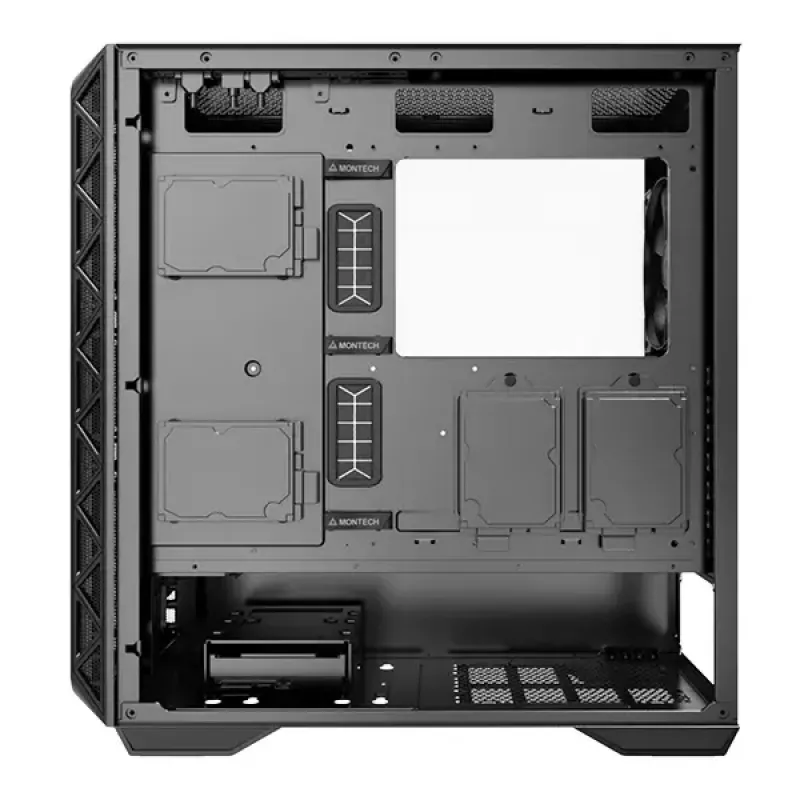 PC korpuss Montech AIR 903 BASE Midi Tower melns