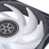 Ventilators Silverstone VISTA 120 ARGB 12 cm melns 2000 RPM FDB