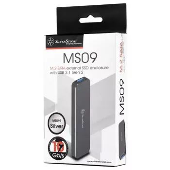 SSD korpuss Silverstone MS09