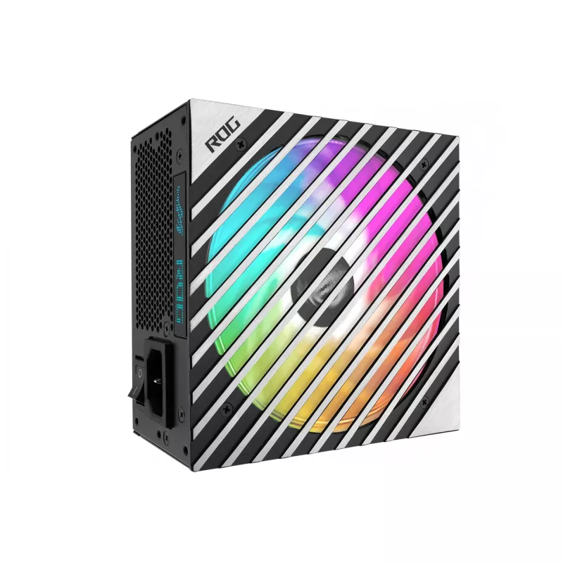 ASUS ROG -LOKI-1200T-SFX-L-GAMING barošanas bloks 1200 W 20+4 kontaktu ATX melns, sudrabains