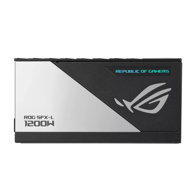 ASUS ROG -LOKI-1200T-SFX-L-GAMING barošanas bloks 1200 W 20+4 kontaktu ATX melns, sudrabains