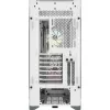 CORSAIR Icue 5000x RGB - Stikla paneļu vidējais torņa ATX dators Smart Case - Balts