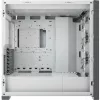 CORSAIR Icue 5000x RGB - Stikla paneļu vidējais torņa ATX dators Smart Case - Balts