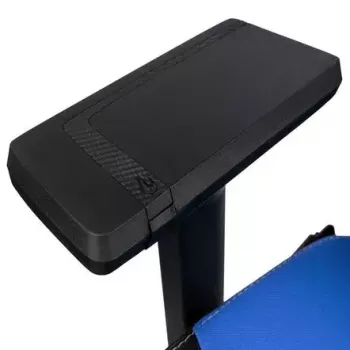 PC spēļu krēsls Nitro Concepts X1000 ar polsterētu sēdekli Melns Zils 135 kg