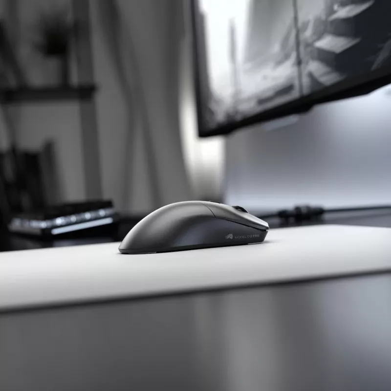 Glorious Gaming Glorious Model O 2 PRO Wireless - 4K/8K aptaujas frekvence - melns