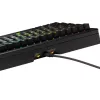 Mehāniskā spēļu tastatūra GLORIOUS GMMK 3 65% vadu USB, QWERTY US, RGB, melna