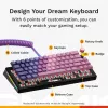 Mehāniskā spēļu tastatūra GLORIOUS GMMK 3 65% vadu USB, QWERTY US, RGB, melna