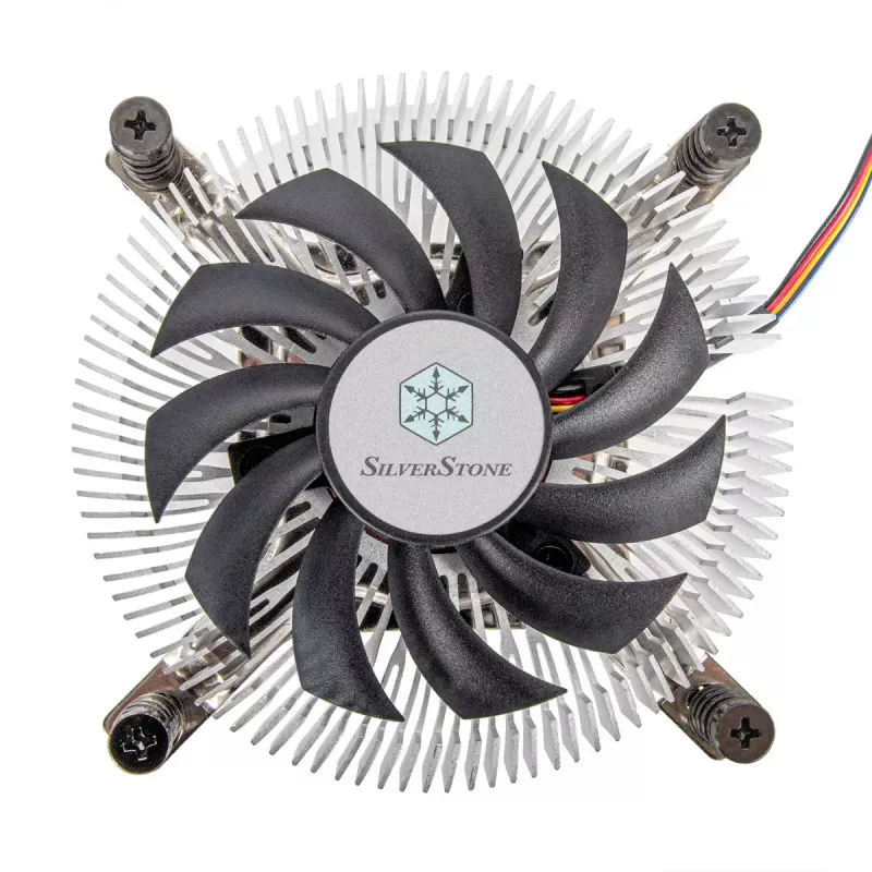 Gaisa dzesētājs Silverstone NT07-1700 8 cm Melns 12V 2.6 mmH2O