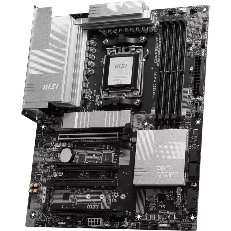 Mātesplate MSI PRO X870-P WIFI, AMD X870, Socket AM5, ATX