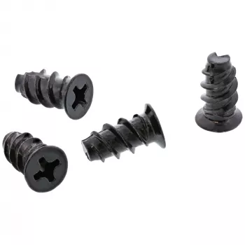 InLine ventilātora skrūves 5,0x10,0mm melnas 50 gab.
