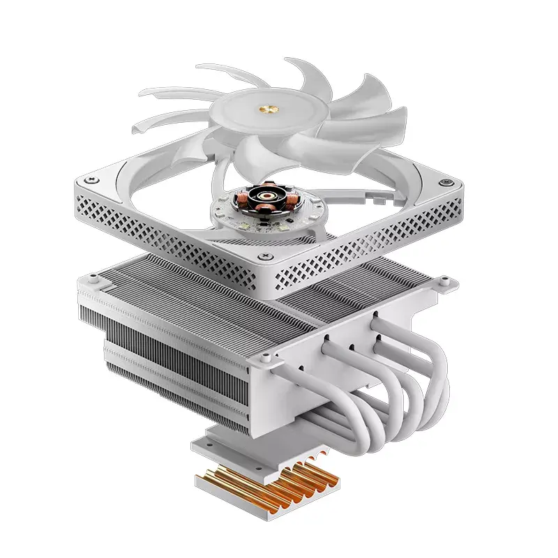 Gaisa dzesētājs Jonsbo HX6200D 12 cm 700-1800 RPM balta