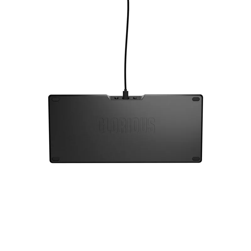 Glorious Gaming GMMK 3 PRO 75% Prebuilt Wired Melns - US, vadu, USB, mehāniska, QWERTY, RGB LED, melna