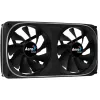 Aerocool ASTRO24 Dual Fan PC 12cm ARGB LED Antivibration Support Melns