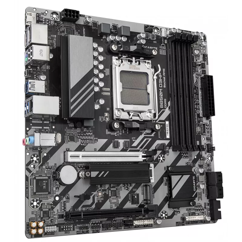 Mātesplate GIGABYTE B850M D3HP, AMD B850, AM5, Micro ATX