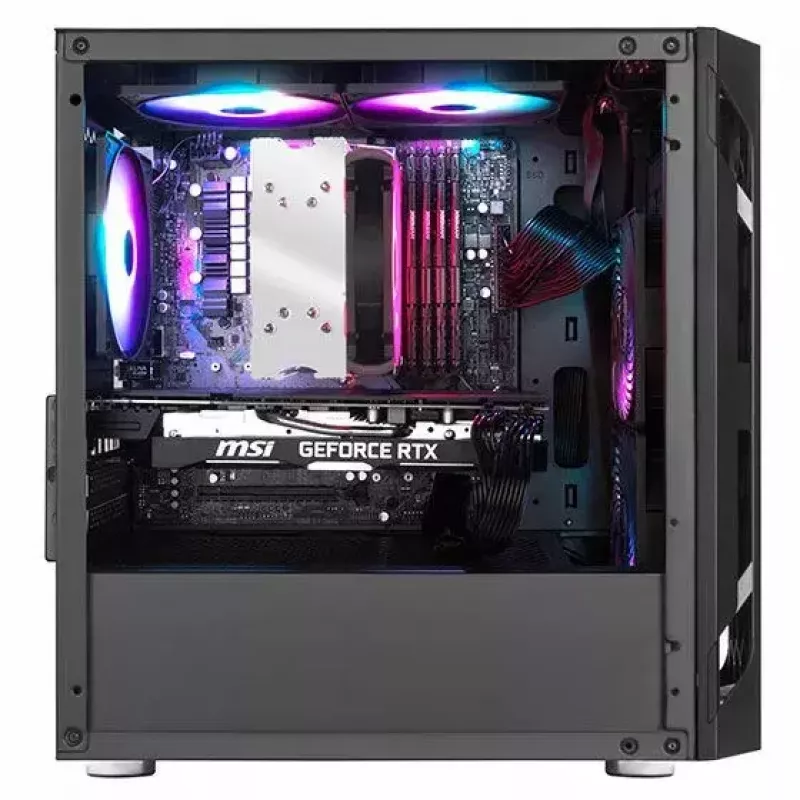 PC Case Silverstone FARA H1M Micro Tower Melns